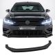 Μπροστινό Spoiler Για VW Golf VII (7.5) 17-20 R & R-Line Έκδοση Glossy Black V.2 (CAR0034467)