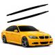 Πρόσθετα Πλαινά Μασπιέ Για Bmw 3 E90/E91 05-11 E92/E93 06-14 Γυαλιστερό Μαύρο Από Abs Πλαστικό 2 Τεμάχια (CAR0034507)