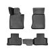 Πατάκια Σκαφάκια 3D Από Λάστιχο TPE Για Mercedes-Benz GLC SUV X254 2023- Rizline 4 Τεμάχια Μαύρα (CAR0034691)