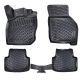 Πατάκια Σκαφάκια 3D Από Λάστιχο TPE Για Skoda Octavia Mk4 NX 2020- Rizline 4 Τεμάχια Μαύρα (CAR0034710)