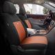 Καλύμματα Αυτοκινήτου Otom Flex Design Universal Βαμβακερό Ύφασμα Rachel Σετ Εμπρός / Πίσω 10 Τεμαχίων Μαύρο / Καμηλό FLX-106 (CAR0034725)