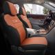 Καλύμματα Αυτοκινήτου Otom One Design Universal Βαμβακερό Ύφασμα Rachel Σετ Εμπρός / Πίσω 10 Τεμαχίων Μαύρο / Καμηλό ONE-106 (CAR0034732)