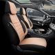 Καλύμματα Αυτοκινήτου Otom Pro Design Universal Βαμβακερό Ύφασμα Rachel / Δερματίνη Σετ Εμπρός / Πίσω 11 Τεμαχίων Μαύρο / Μπεζ PRO-103 (CAR0034736)