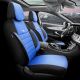 Καλύμματα Αυτοκινήτου Otom Pro Design Universal Βαμβακερό Ύφασμα Rachel / Δερματίνη Σετ Εμπρός / Πίσω 11 Τεμαχίων Μαύρο / Μπλε PRO-107 (CAR0034740)