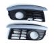 Σέτ Μάσκα για Προβολάκια Ομίχλης για VW Jetta 2004-2009 04-09 με Χρώμιο FZC00056L+C00056R