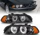 Μπροστινά Φανάρια Angel Eyes για BMW E39 Σειρά 5 1997 - 2000 2τμχ. FZHAL288