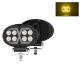 LED Προβολέας SLIM 10-30 Volt Υψηλής Ισχύος Λευκό / DRL Πορτοκαλί 142mm x 42mm IP68 FZHAL312