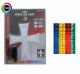 LED Φωτεινός Σταυρός RGB 84 LED 12V - 24V 245mm x 200mm FZHAL476