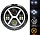 LED προβολέας Universal 7 ιντσών 18cm 9V - 32V Μικρή και Μεγάλη Σκάλα και Φώτα Ημέρας DRL Λευκό - Κίτρινο 6900lm για Τρακτέρ / Φορτηγών / Μοτοσυκλετών / ATV / Jeep κ.α FZHAL501