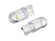 LED T10 COB SMD 12V Ψυχρό Λευκό 2 Τεμάχια με Επικάλυψη FZKRU040
