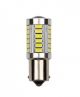 Λαμπτήρας LED BAU15S (1156) PY21W 33 SMD 3030 12V Κόκκινο 1 Τεμάχιο FZKRU054