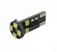 T10 LED Can Bus 8 SMD 3030 12V Ψυχρό Λευκό 1 Τεμάχιο FZKRU124