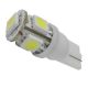 T10 LED 5 SMD 5050 12V Ψυχρό Λευκό 1 Τεμάχιο FZKRU133