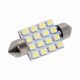 Σωληνωτός LED 36mm με 16 SMD 1210 Ψυχρό Λευκό 1 Τεμάχιο FZKRU160