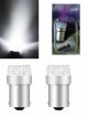 Σέτ Λαμπτήρας LED BA15S (1156) 9xFlux 5mm 12V Ψυχρό Λευκό 2 Τεμάχια FZKRU662