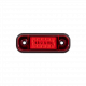 LED Όγκου με 12 LED 12V / 24V IP68 Κόκκινο 87mm х 25mm FZMAR1051