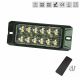 LED Φώτα Οδικής Βοήθειας Φλάς Λάμψη 12V / 24V Πορτοκαλί / Πορτοκαλί Εξωτερικά 128mm X 49mm X 15mm FZMAR1622