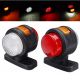 Σετ LED Όγκου Κερατάκια Τριπλά 12V / 24V IP67 Κόκκινό / Λευκό / Πορτοκαλί 85mm x 80mm x 68mm FZMAR263