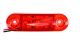 LED Όγκου Е-Mark 24V IP68 Κόκκινο Με 9 SMD 8,5см FZMAR685