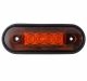 LED Όγκου 4 LED Πλευρικής Σήμανσης Πορτοκαλί 12V / 24V IP68 90mm x 30mm FZMAR841