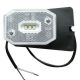 LED Φωτιστικό Πλευρικής Σήμανσης 12V / 24V E-Mark E9 Λευκό FZPL0214
