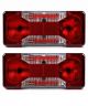 Σετ Φανάρια Πίσω 12V - 24V για Iveco Daily 2006+ 300mm X 130 mm x 80mm E-mark FZST0362-+-ST0363