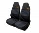 Σετ 2 Τεμάχια Αδιάβροχων Προστατευτικών Καθισμάτων Αυτοκινήτου Μαύρο FZTAP1020