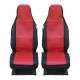 Ταπετσαρία Για Μπροστινά Καθίσματα AYGO 2 Τεμάχια Κόκκινη FZTAP102