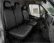 Σετ Καλύμματα Αυτοκινήτου για 2+1 RENAULT MASTER III 2010 - 2019 ECO Δέρμα Μαύρο FZTAP143