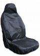 Αδιάβροχο Προστατευτικό Καθίσματος Βαρέως Τύπου 1 Τεμάχιο Μαύρο FZTAP150