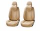 Σετ Καλύμματα Αυτοκινήτου Δερμάτινα 5 Τεμάχια Μπεζ FZTAP879