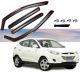Ανεμοθραύστες για HYUNDAI IX35 / TUCSON 2010 - 2015 4τμχ. FZVETRBR0015