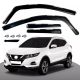 Ανεμοθραύστες για NISSAN QASHQAI J11 5D 2014 - 2021 4τμχ. FZVETRBR0024