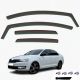 Ανεμοθραύστες για SKODA RAPID SEDAN 2013+ 4τμχ. FZVETRBR0037