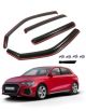 Ανεμοθραύστες για AUDI A3 / S3 (V8) SPORTBACK 5D 2012 - 2020 4τμχ. FZVETRBR0046