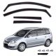 Ανεμοθραύστες για VW TOURAN 5D 2003 - 2015 4τμχ. FZVETRBR0052