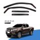 Ανεμοθραύστες για Nissan Navara NP300 D23 2014-2025 4τμχ. FZVETRBR0070