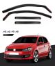 Ανεμοθραύστες για VW Polo MK5 2009 - 2017 Hatchback 4τμχ. FZVETRBR0089