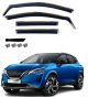 Ανεμοθραύστες για NISSAN QASHQAI J12 2023 - 2026 4τμχ. FZVETRBR0114
