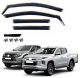 Ανεμοθραύστες για MITSUBISHI TRITON / L200 4DOORS Pickup 2015 - 2023 4τμχ. FZVETRBR0133