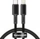 BASEUS HIGH DENSITY, ΚΑΛΩΔΙΟ ΓΡΗΓΟΡΗΣ ΦΟΡΤΙΣΗΣ, TYPE-C ΣΕ LIGHTNING, 20W, 2m, ΜΑΥΡΟ