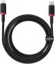 BASEUS DURA SERIES, ΚΑΛΩΔΙΟ ΓΡΗΓΟΡΗΣ ΦΟΡΤΙΣΗΣ, TYPE-C ΣΕ LIGHTNING, 20W, 2m, ΚΟΚΚΙΝΟ-ΜΑΥΡΟ