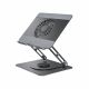 XO C182 ΜΕΤΑΛΛΙΚΗ ΒΑΣΗ ΣΤΗΡΙΞΗΣ LAPTOP/TABLET, ΜΕ ΑΝΕΜΙΣΤΗΡΑ, ΑΣΗΜΙ