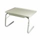 Τραπέζι πτυσσόμενο από μέταλλο σε λευκό χρώμα 52x40x35