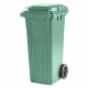 Κάδος απορριμμάτων πλαστικός σε χρώμα πράσινο 120lt