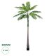 GloboStar® Artificial Garden COCONUT PALM TREE 20088 Τεχνητό Διακοσμητικό Φυτό Φοινικόδεντρο Κοκοφοίνικας Υ250cm