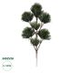 GloboStar® Artificial Garden PINUS MASSONIANA BRANCH 20218 Τεχνητό Διακοσμητικό Κλαδί Πεύκου Π52 x Υ95cm