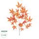 GloboStar® Artificial Garden MAPLE BRANCH 20230 10 x Τεχνητά Διακοσμητικά Κλαδία Σφένδαμου Π55 x Υ60cm