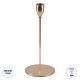 GloboStar® ISABELLA 35103 Κηροπήγιο Μεταλλικό Χάλκινο Φ10 x Υ23cm
