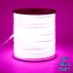 GLOBOSTAR® NEOTUBE 70597 Ταινία Neon Flex LED 12W/m 600lm/m 360° DC 220-240V Αδιάβροχο IP65 120 x SMD2835 Chip/m Ροζ Dimmable - Μ100 x Π1.3 x Υ1.3cm - 3 Χρόνια Εγγύηση